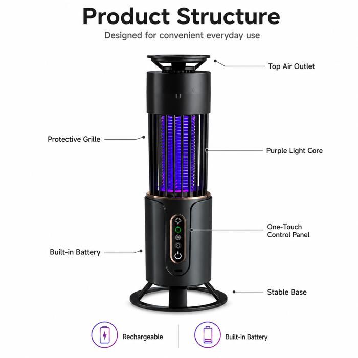 Lampe antimoustiques d'intérieur et d'extérieur Lampe anti — free download