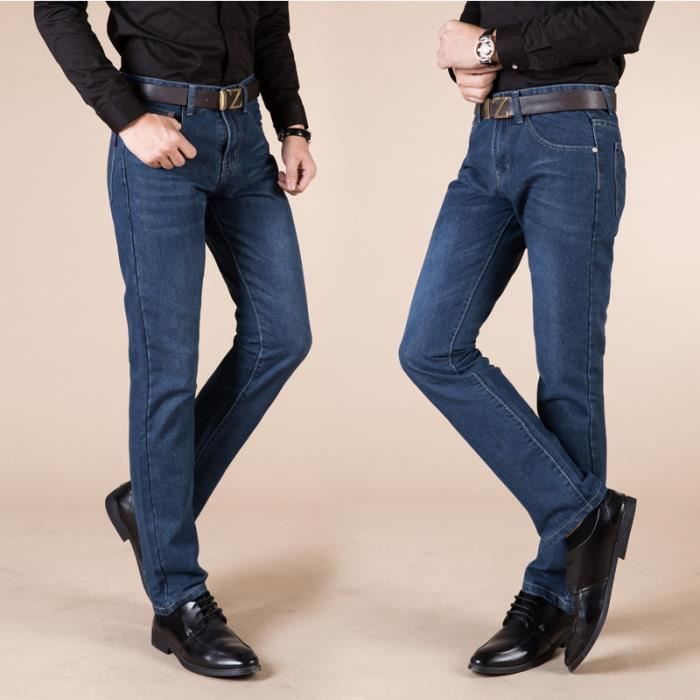 Pantalon jogger en jean - Ombre - Pour Homme - Bleu clair Bleu clair