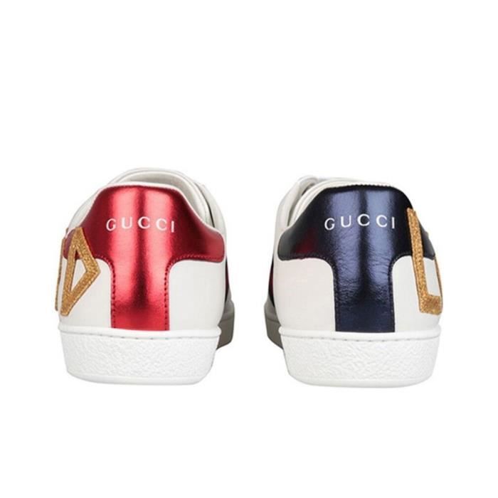 Basket blanche homme gucci cheap