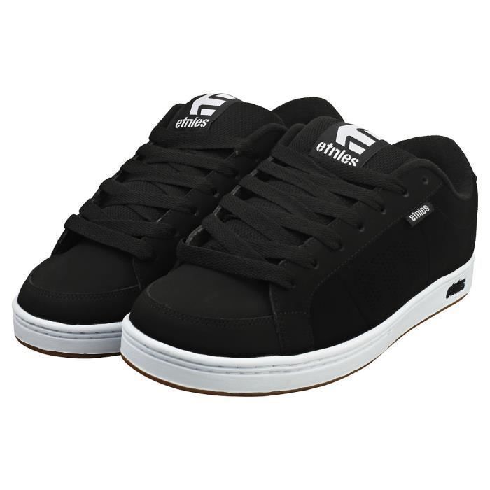Baskets Etnies KINGPIN Homme Noir blanc 47 EU