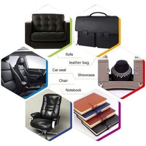 BDDE Kit De Patch en Cuir,Patchs Réparation Cuir Adhésifs,Patch Bande