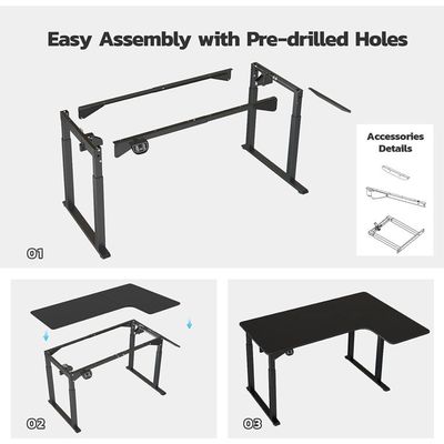 COSTWAY Table d'Ordinateur à roulettes Table de Lit Portable en MDF+Fer COSTWAY Table d'Ordinateur à roulettes Table de Lit Portable en MDF+Fer