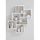 Etagere murale cube blanc
