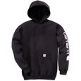Sweatshirt à capuche MIDWEIGHT T2XL noir - CARHARTT - S1K288BLKXXL-0