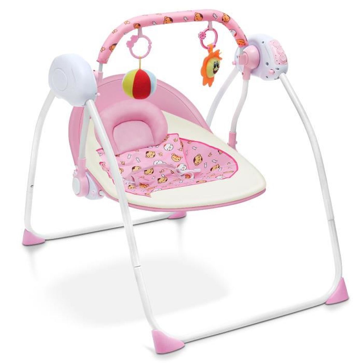 Balancelle Bebe Electrique Transat Simple Comfort Rose Cdiscount Puericulture Eveil Bebe