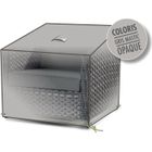 Housse de protection pour fauteuil de jardin - JARDIDECO - 85 x 85 x 76 cm - Extérieur - Gris