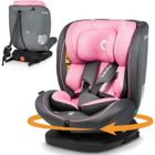Siège-auto bébé évolutif LIONELO Bastiaan i-Size - Base pivotante 360° -ISOFIX - 40-150 cm - De 0 à 36 kg - Groupe 0/1/2/3 - Rose