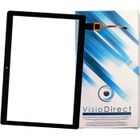 VISIODIRECT vitre tactile pour Lenovo TAB M10 TB-X505-X505F-X505X-X505L taille 10.1" noir