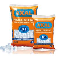 Pastilles de sel pour adoucisseurs d'eau  - AXAL