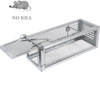 Ratzfatz Piège à Souris Professionnel, Cage à Rats Réutilisable pour Capturer les Rongeurs Sans les Tuer