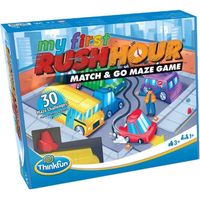 ThinkFun - Rush Hour Junior - Jeu de logique - Casse-tête - Embouteillage -  40 défis 4 niveaux - 1 Joueur ou plus dès 5 ans - Ravensburger - 76304 