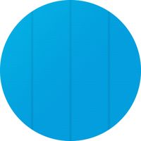 TECTAKE Bâche à bulles pour Piscine ronde de protection extérieure en Plastique 549 m - Bleu