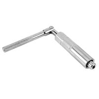 Qiilu Clé à Douille Amortisseur Arrière CR-V 17mm - Outil De Démontage Amortisseur Hexagonal En Acier Chrome-Vanadium Pour Voiture, Robuste Et Antidérapante