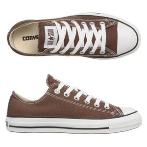 converse chocolat basse