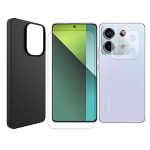 Coque Silicone Souple Kwmobile Pour Xiaomi Redmi Note 13 5G - Protection Anti-choc - Neuf