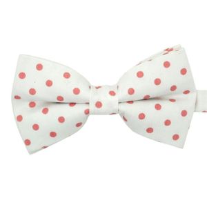Taille unique Rouge Noeud Papillon Rouge /à/ pois Blancs gros pois