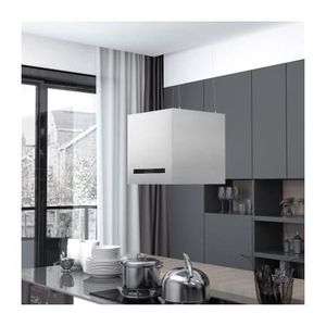 Hotte Aspirante Ilot Klarstein Secret Service Recyclage D Air 1800m H 2 Filtres A Charbon Verre Noir Achat Vente Hotte Cdiscount