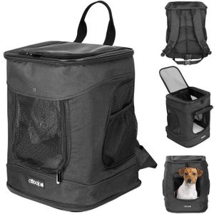 Sac à dos animaux OKMEE Sac Transport Chat Lapin Chiot Solide Pliable A106  - Cdiscount