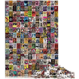 PUZZLE Puzzles Pour Adultes 1000 Puzzles Collage Vintage 