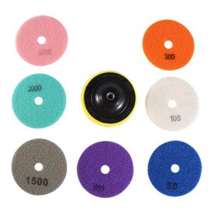 DISQUE ABRASIF COC-7352625037811-disque de diamant 8pcs Kit Tampo