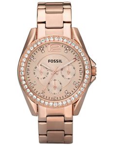 Montre fossil doré femme best sale