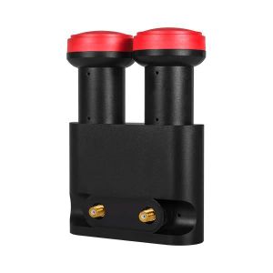 Tête LNB TWIN Black Connect 0.1 dB (2 Sorties) - TV Son Photo