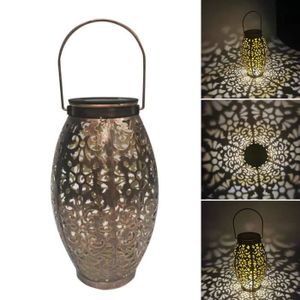 lampes suspendues de lanterne ext/érieure /étanche pour la d/écoration de No/ël et la f/ête Lanterne ext/érieure solaire jardin lumi/ères 2 pi/èces