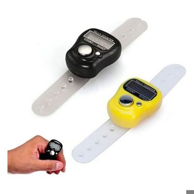 Compteur De Bagues Intelligent Tasbih Zikr Rechargeable Type-C - Affichage Numérique Vert - Anneau Réglable Avec Verrouillage