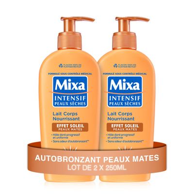 Lait Corporel Mixa + Crème Visage Vitamine C - Soin Hydratant & Raffermissant - Neuf