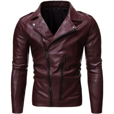 Blouson Homme Cuir Moto Veste Hiver Parka Marque Luxe Doublure Casual  Jacket Leather Noir - Cdiscount Prêt-à-Porter