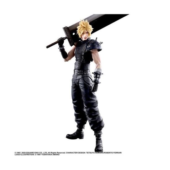 FINAL FANTASY Ⅶ Cloud Strife – Final Fantasy VII – Polygon Soft Vinyl Figure