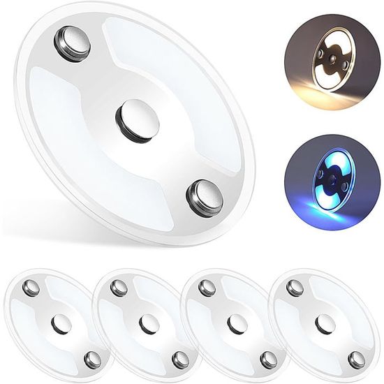 Plafonniers rond 18 leds 12V pour caravane et camping car