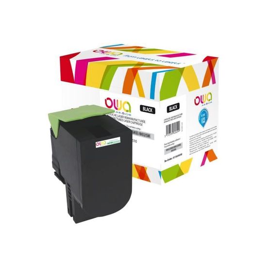 Originale Lexmark 80C20K0 Toner 802K Nero - Foto 6