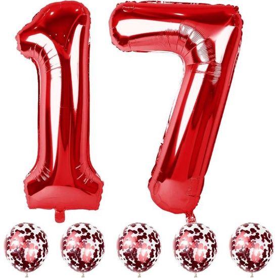 Grands Ballons En Aluminium En Forme De Chiffre De 101,6 Cm Pour Décoration De Fête D'anniversaire Ou De Mariage - Conforme à L'image - 13,7 Cm