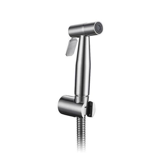 Kit Pulvérisateur Bidet à Main Chrome Complet - Norme UK Standard - Garantie 1 An - Marque Real Bidets