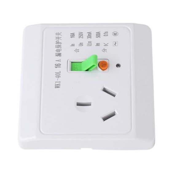 Relais de tension 220V, disjoncteur, interrupteur de Protection contre