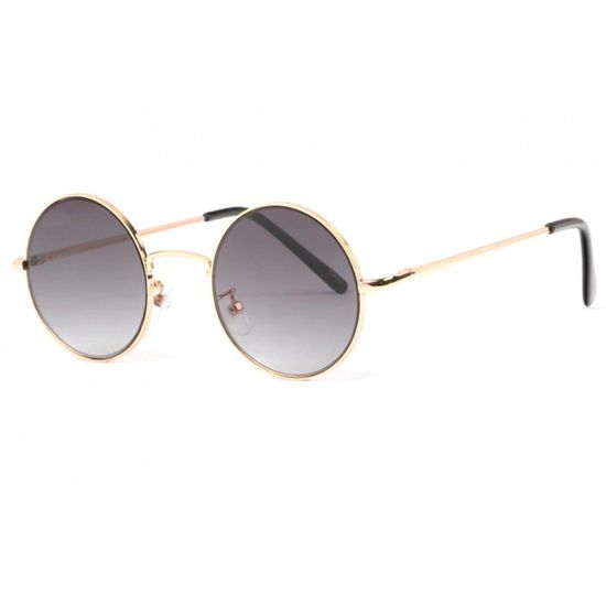 Lunette ronde marron shop