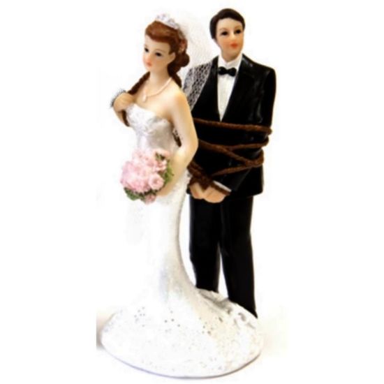 1 Couple De Maries Resine Humoristique N 2 Decoration De Mariage