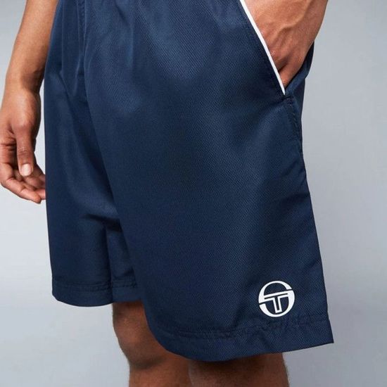 Short Sergio Tacchini Rob bleu chez DM'Sports