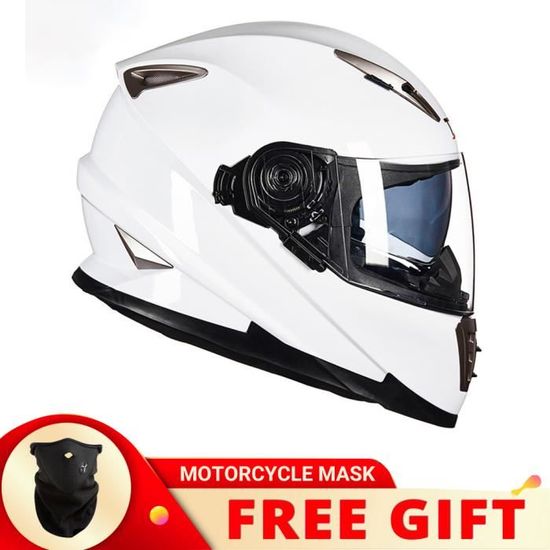 Letetexi Casques Moto Intégraux avec Bluetooth Slot, Casques Légers à Double Visière Motocross Racing avec Lentille Teintée Casque Intégré Anti-Choc Anti-Choc Approuvé Dot/ECE Letetexi Casques Moto Intégraux avec Bluetooth Slot, Casques Légers à Double Visière Motocross Racing avec Lentille Teintée Casque Intégré Anti-Choc Anti-Choc Approuvé Dot/ECE