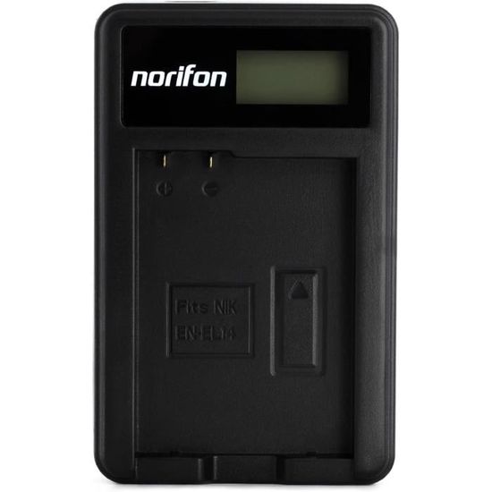 Chargeur Batterie & Câble USB Pour Nikon EN-EL14 - Compatible Coolpix D5100, P7000, Etc. - Neuf