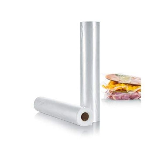 Pack De 2 Rouleaux De Film Alimentaire 30 Cm X 100 M - Compatible Distributeur Quaszwia - Conservation Fraîcheur Optimale En Cuisine