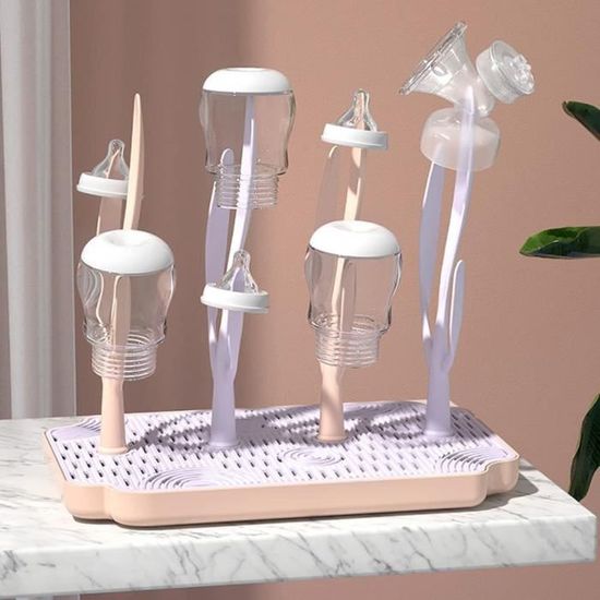 Escurridor Biberones Ubbi Ubbi Secador De Biberones Portátil - Incluye Cepillo Y Estuche, Capacidad 8 Biberones Accesorio Alimentación Compacto