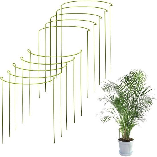Suinga – Tuteur en acier plastifié 180 cm 16 mm – Support pour tomates et plantes grimpantes – Résistant aux intempéries et UV – Installation rapide Suinga – Tuteur en acier plastifié 180 cm 16 mm – Support pour tomates et plantes grimpantes – Résistant aux intempéries et UV – Installation rapide