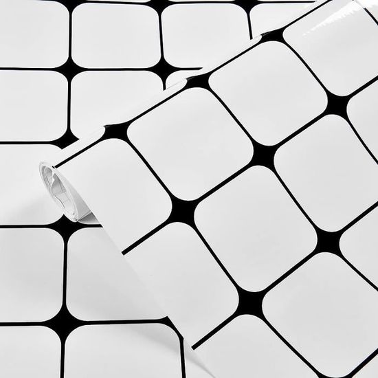 80 X 200 Cm Papier Peint Adhesif Adhesif Mural Cuisine Effet Marbre Épais Papier Imperméable