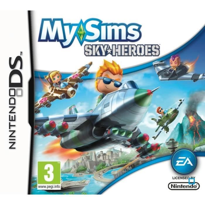 Mysims : Sky Heroes Nintendo Ds - vue 2