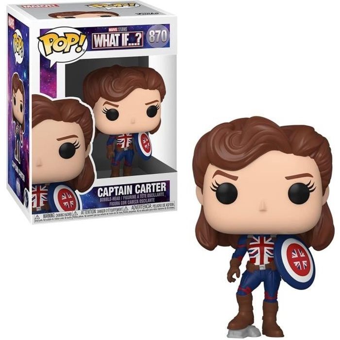 Funko Pop Marvel What If Captain Carter