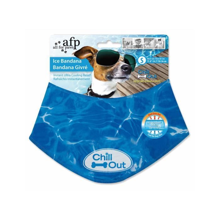 All For Paws PARE-CHIEN - GRILLE SEPARATION ANIMAUX Refroidissement bandana pour les chiens linge frais ICE BANDANA - Taille: 8011