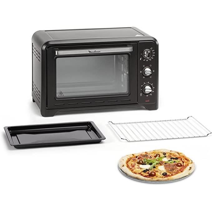 MOULINEX FOUR ELECTRIQUE OPTIMO Noir 33L Cuisson pain pizza tartes gateaux patisseries OX464810