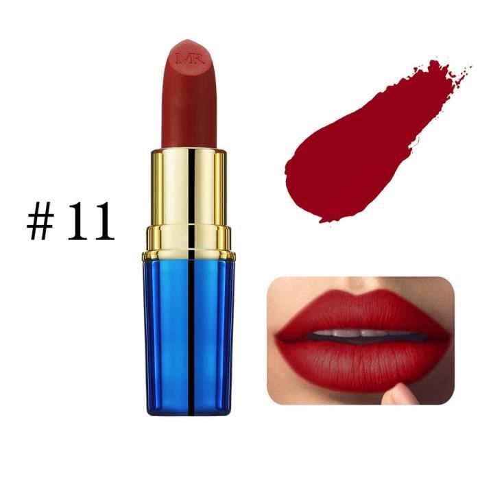 Rouge à lèvres mat imperméable de longue durée brillant à lèvres pigmenté hydratant 24 couleurs LTF90724510K_7274